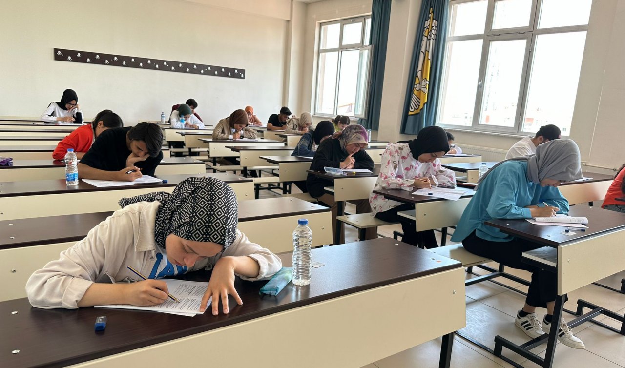 Karapınar’da YKS provası gerçekleştirildi