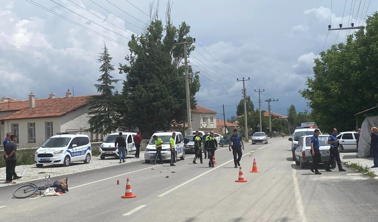 Konya’da  bisiklet sürücüsüne  silahlı saldırı! 