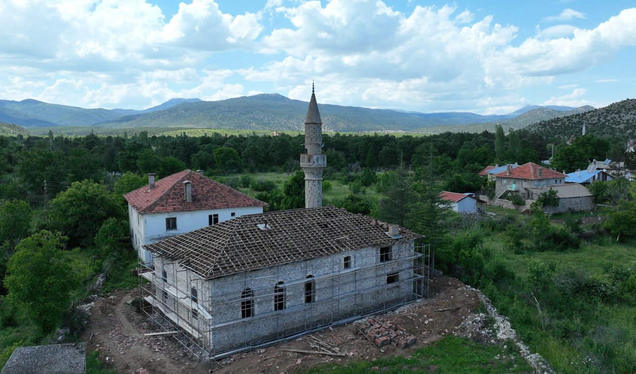 Konya’ya 12 milyon değerinde yatırım! 120 yıllık o cami restore ediliyor! 