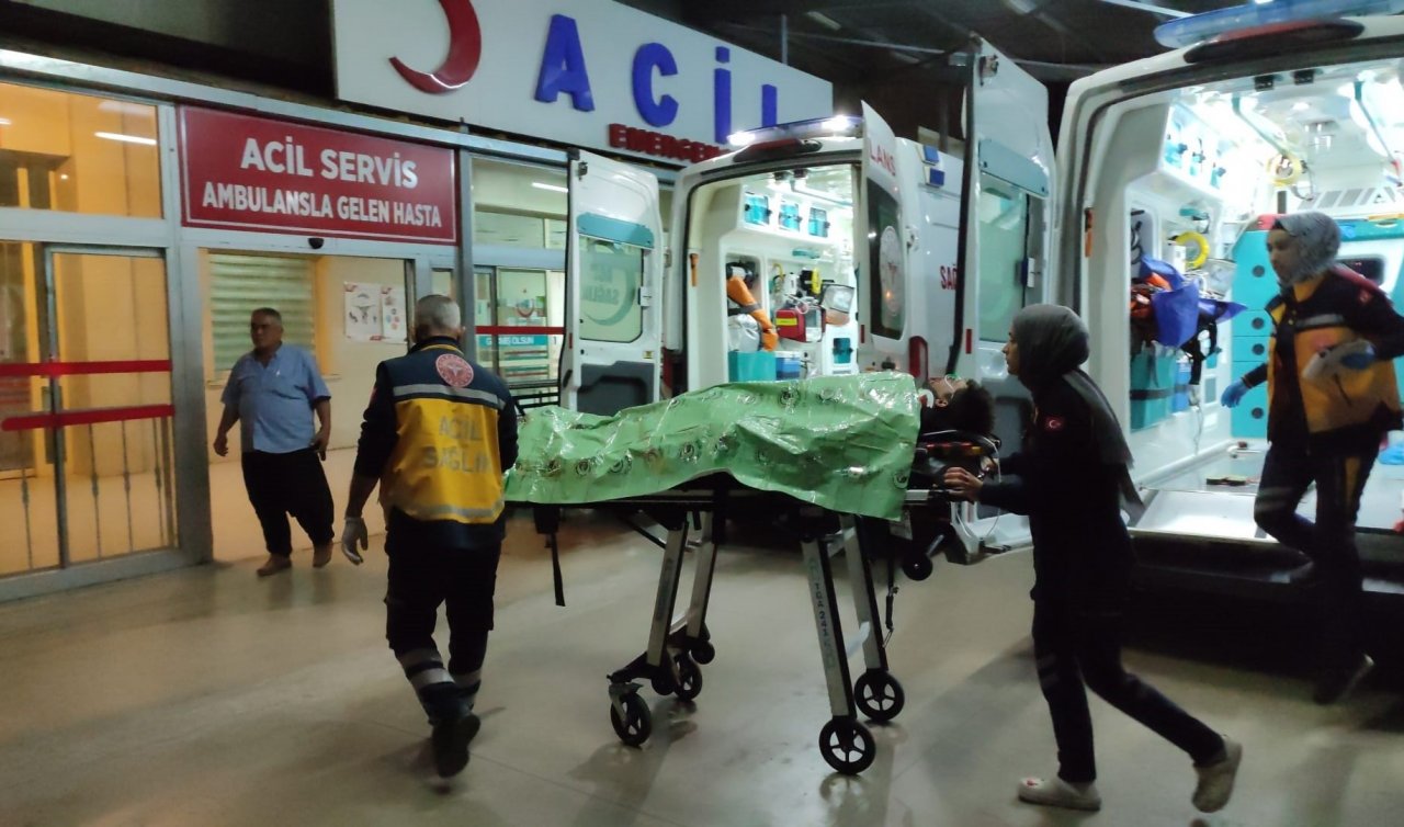 Minibüs şarampole devrildi: 7 yaralı  