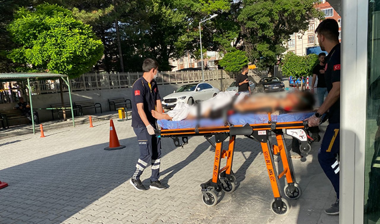 Konya’da pikap ile motosiklet çarpıştı: 1 Yaralı