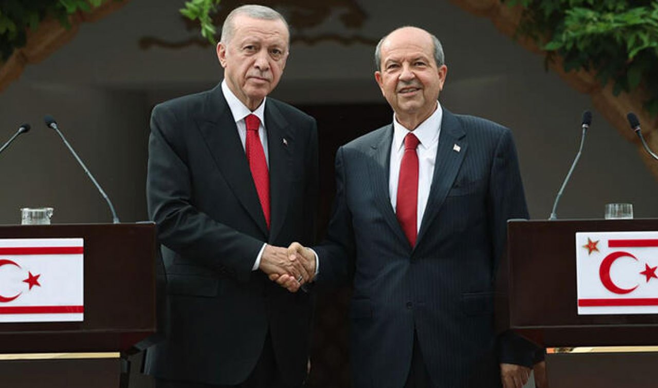 Erdoğan: Kıbrıs Türkü asla azınlık olmamıştır olmayacaktır