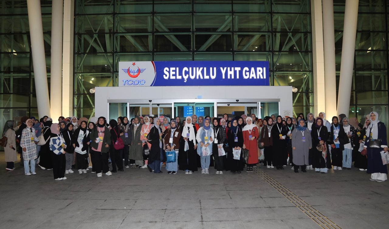 Konya’daki hafızlık öğrencileri tarih gezisinde!