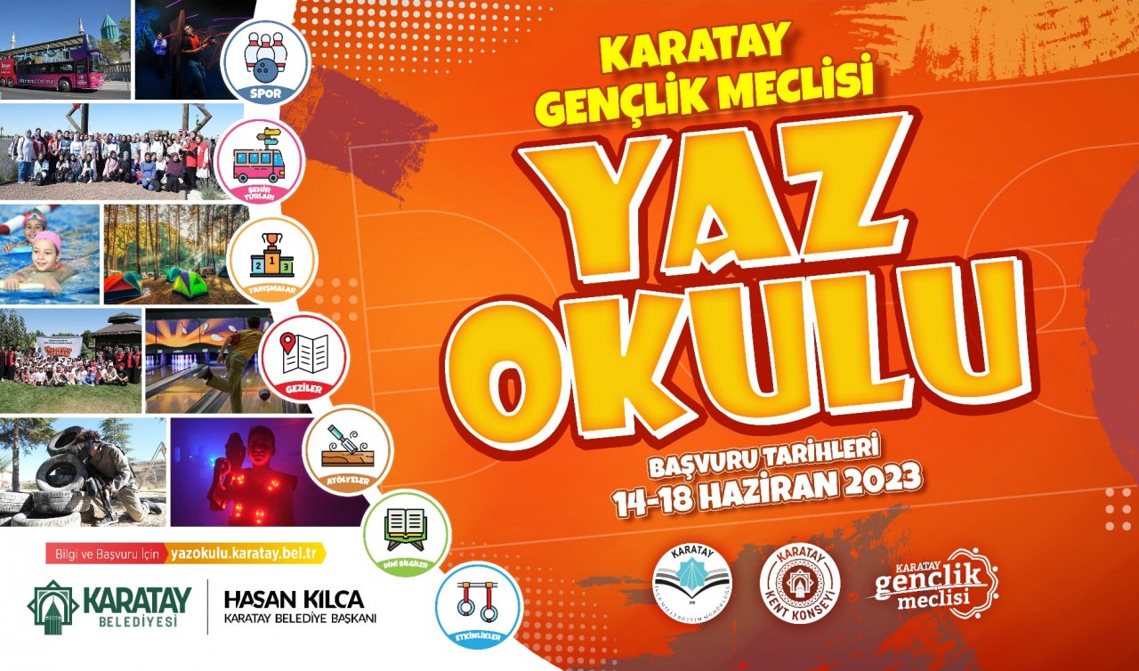Konya’da kayıt tarihi belli oldu! Çocuklar yaz tatilini dolu dolu geçirecek