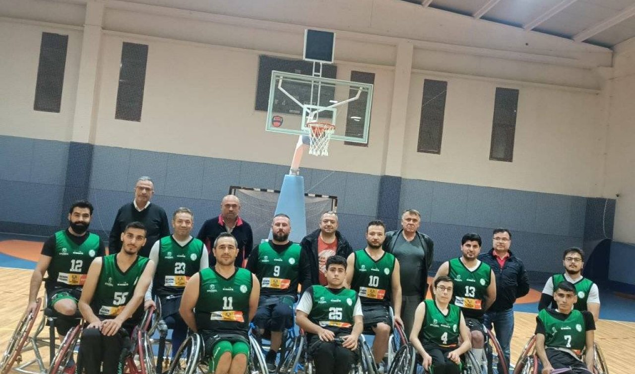 Konya Engelliler 1. Lig’e yükseldi!