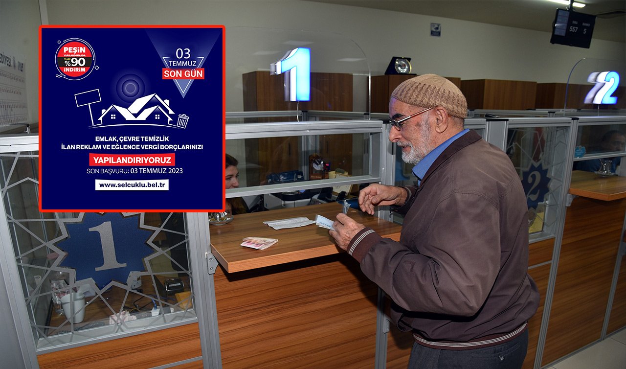 Konyalılar dikkat! Yüzde 90 indirim yapılıyor! Son gün 3 Temmuz