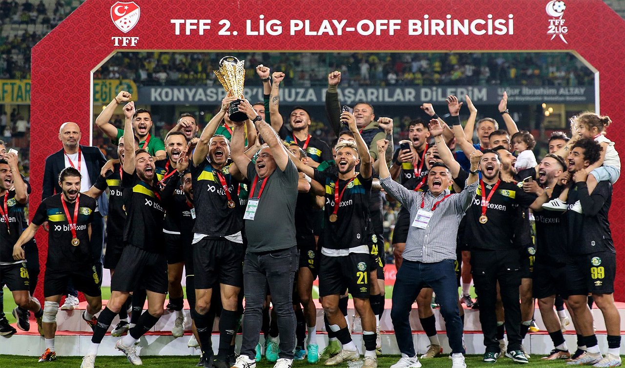 Konya’da şampiyon Şanlıurfaspor!
