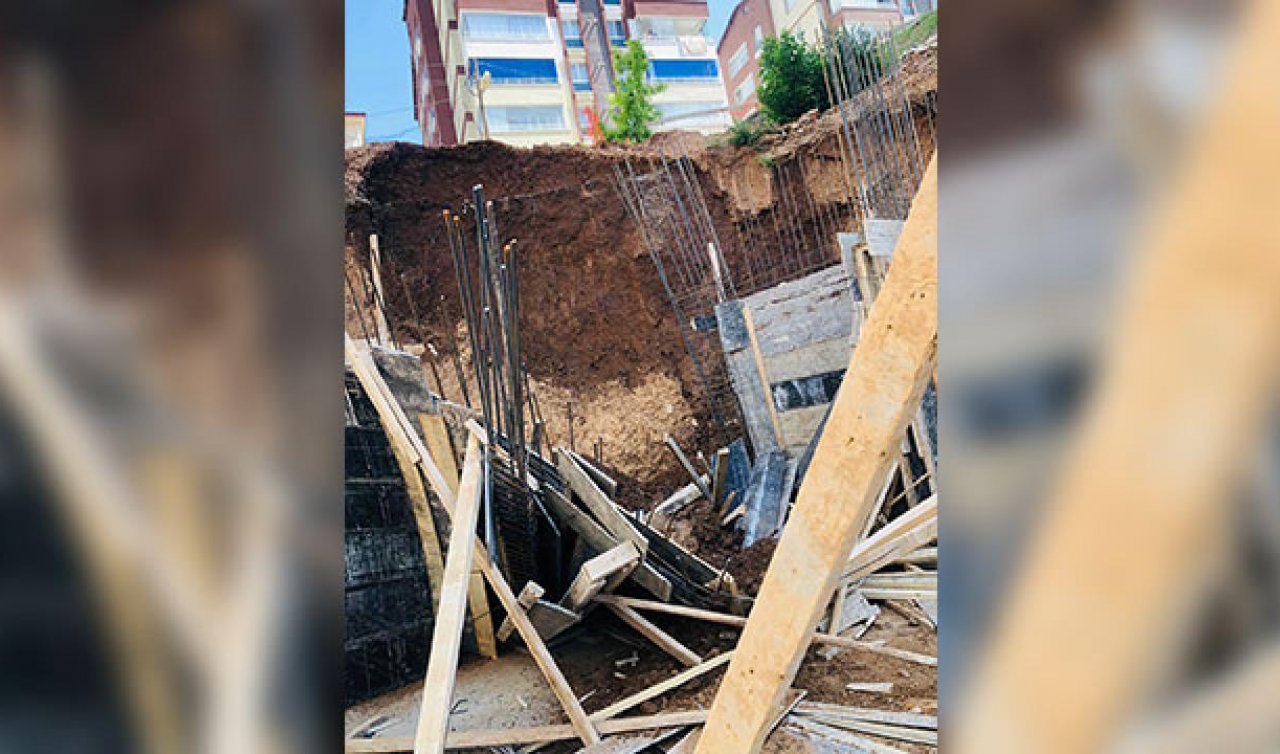 İnşaat alanında toprak kaydı: 2 yaralı