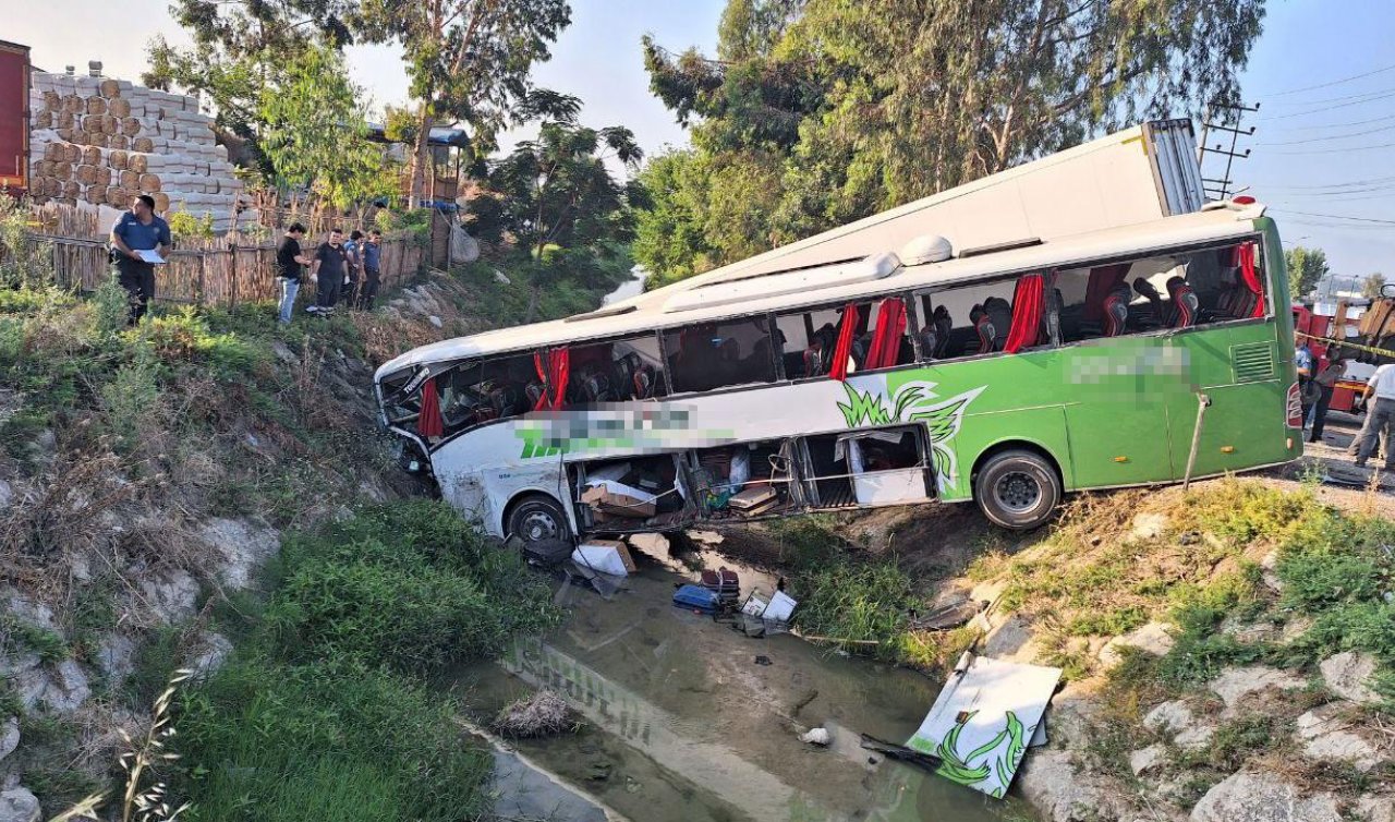 Yolcu otobüsü ile kamyon çarpıştı: 2 ölü, 27 yaralı