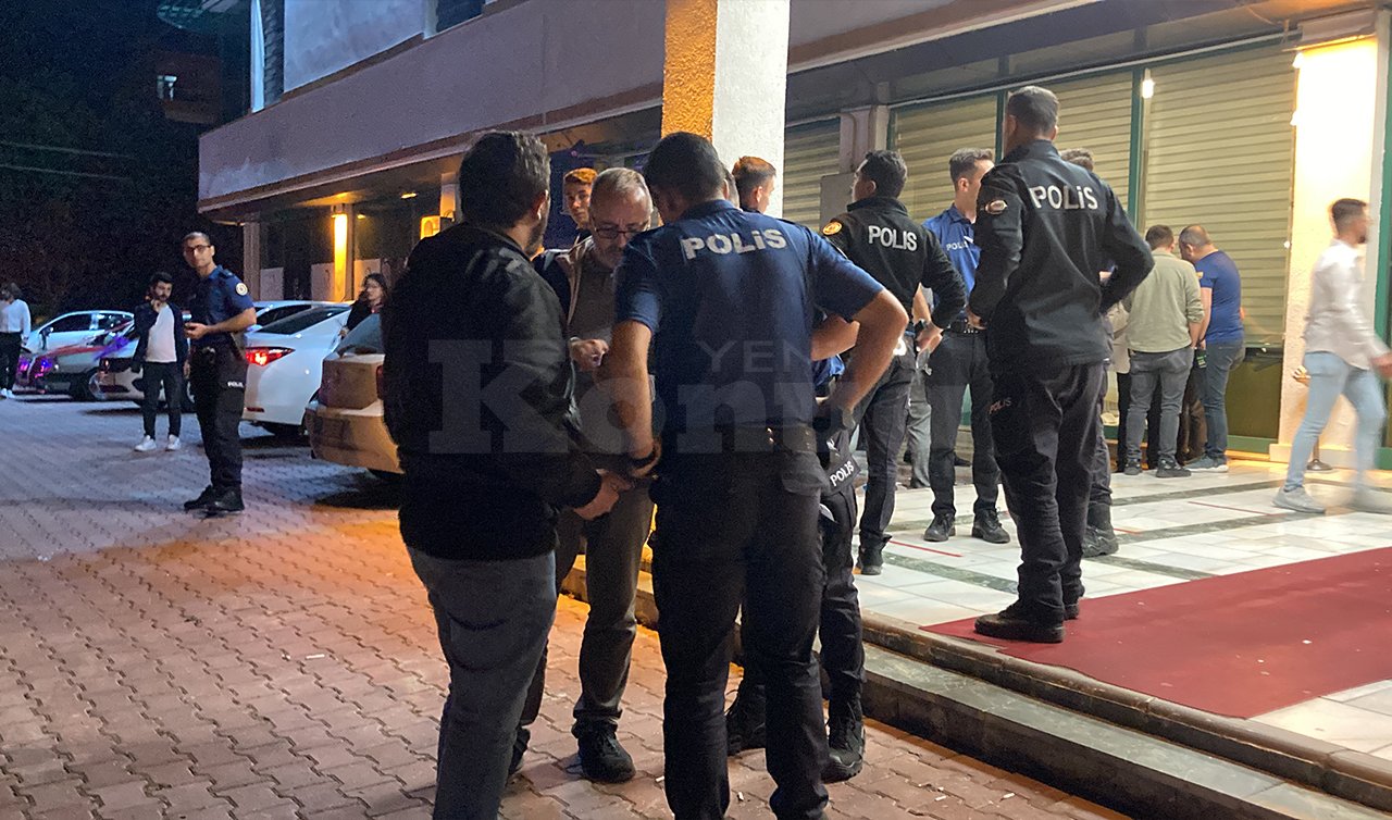 Konya’da düğün gecesi kanlı bitti! 3 Yaralı  