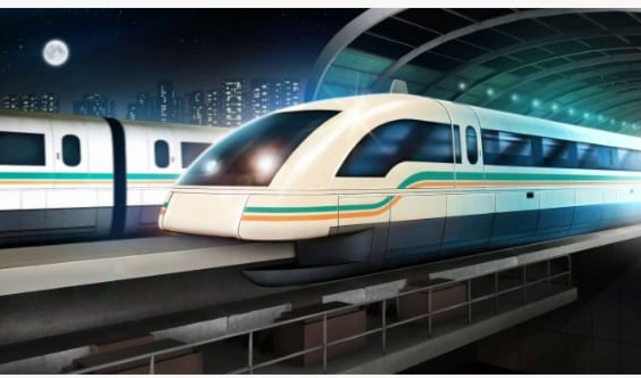 “Yerli Maglev Tren için yeni gelişme: Manyetik Tren üzerine çalışmaya başlandı’’