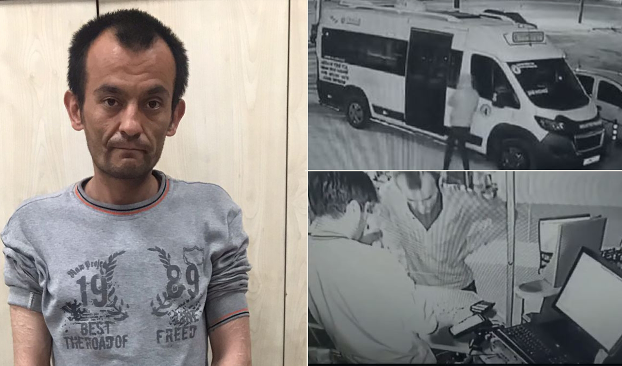Konya’da dolmuş faresi yakalandı! Polisin gözünden kaçmadı