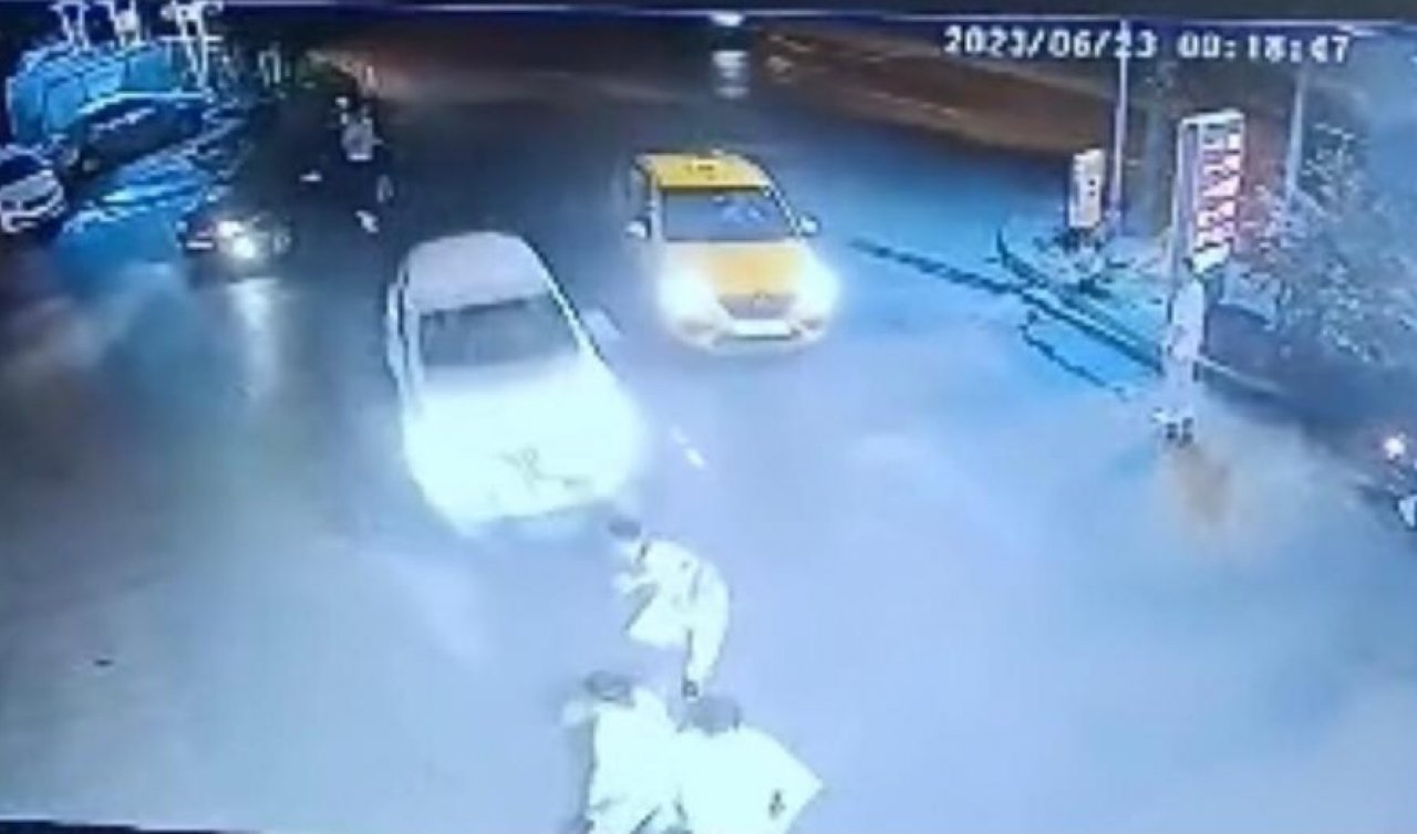 Sokakta dehşet saçtı! Kavga ettiği kişilere arabayla çarptı