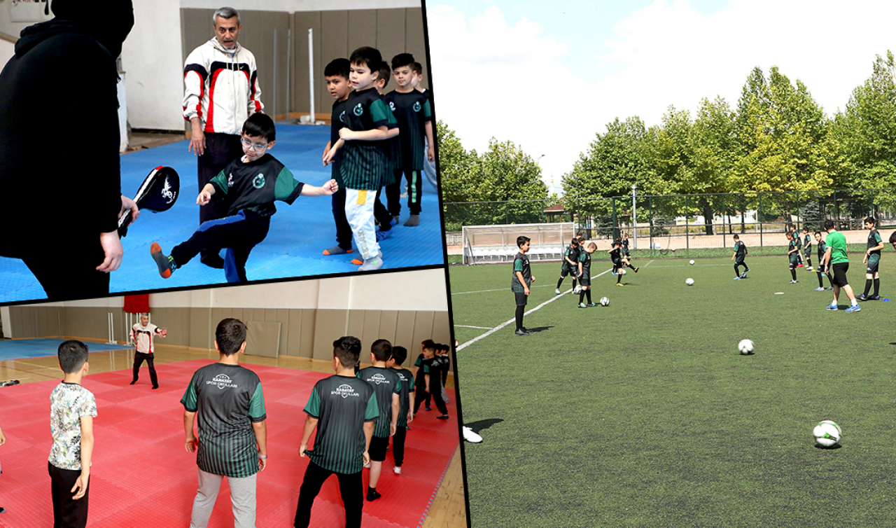 Konya’da Yaz Spor Okulları başladı! 12 branşta eğitim veriliyor 