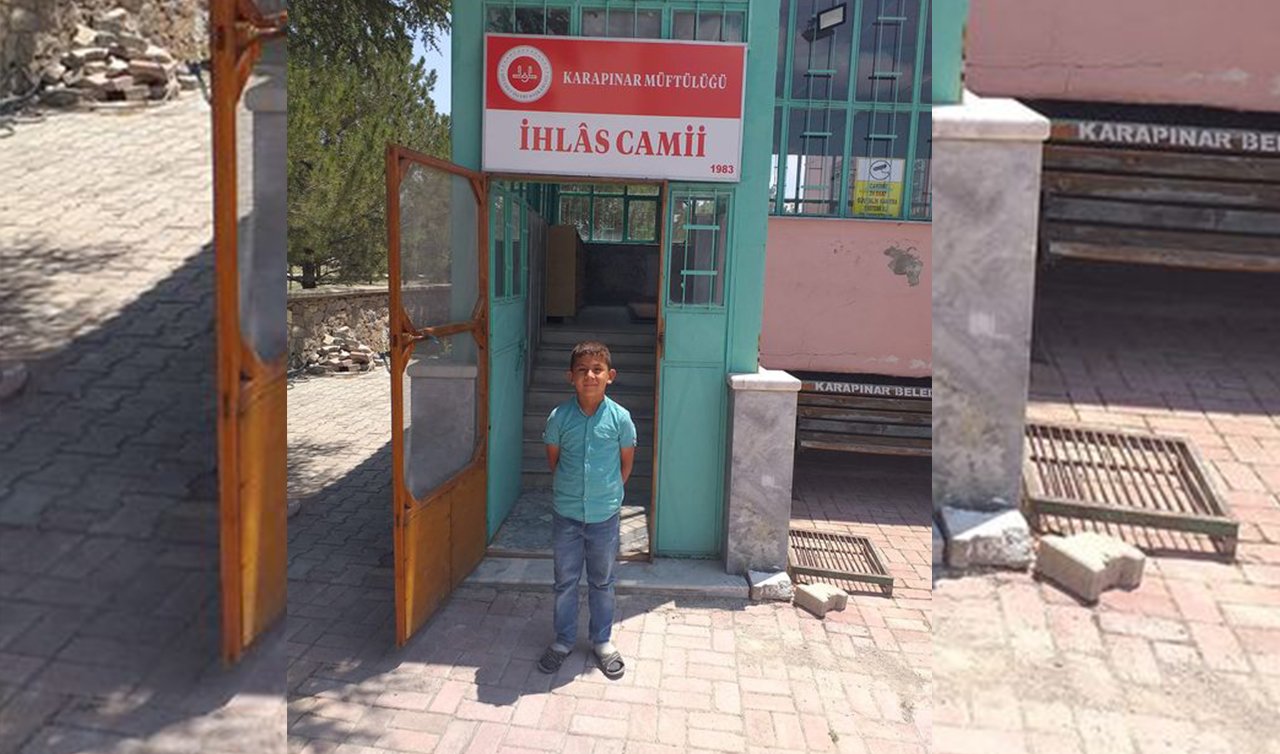 Konyalı Küçük Musab gönülleri fethetti: Bayram harçlıklarını bağışladı