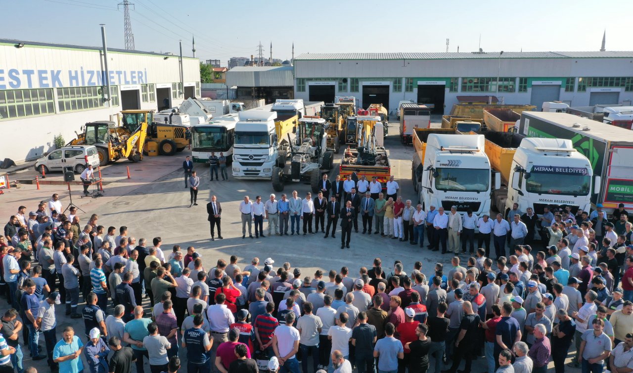 Başkan Kavuş’tan mesai arkadaşlarına bayram teşekkürü  