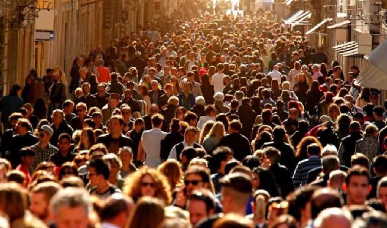  Türkiye dünya nüfusunun yüzde 1,1’ini oluşturuyor