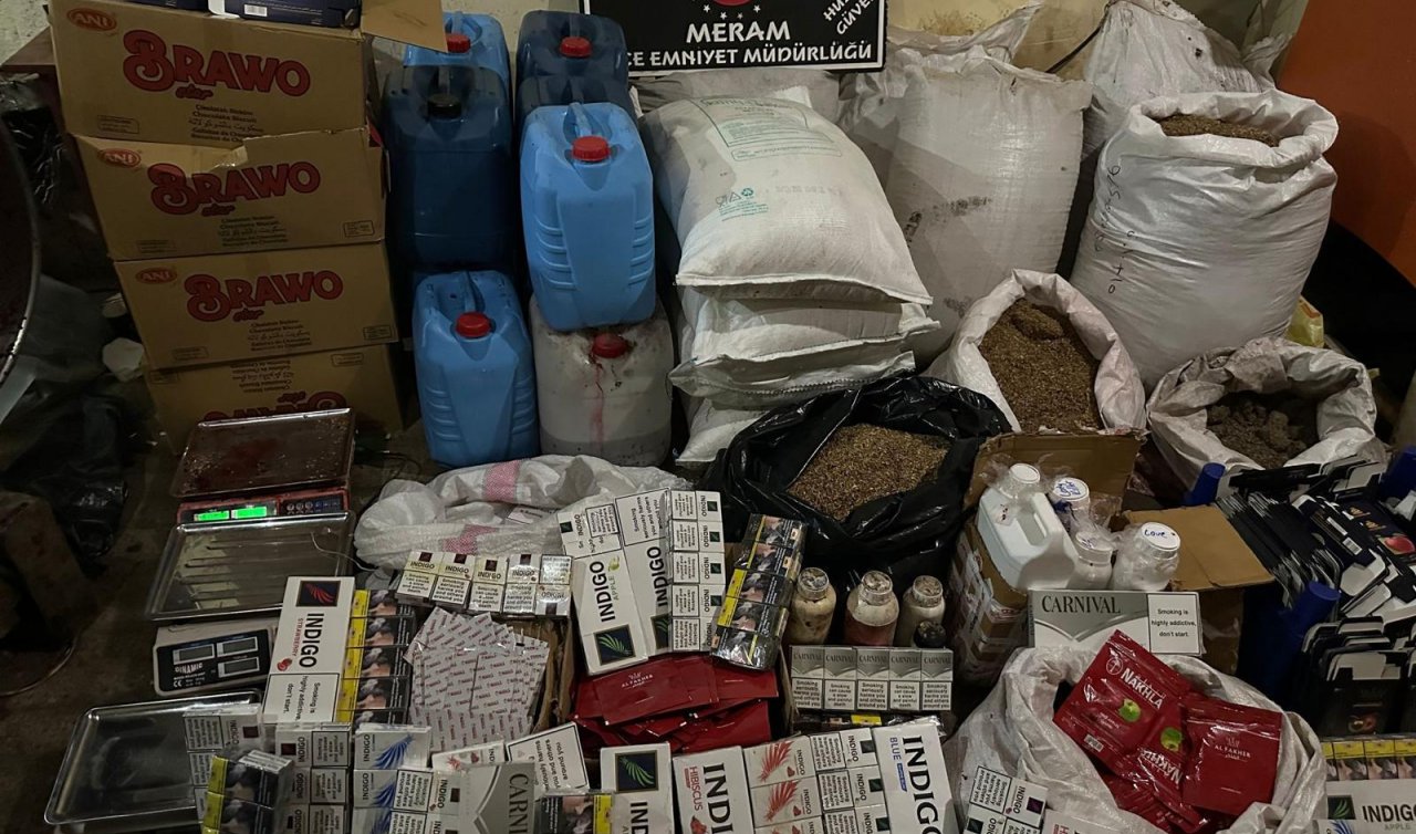 Vatandaşın sağlığını hiçe saydılar! Konya’da iş yerini kaçak üretim atölyesine çevirmişler