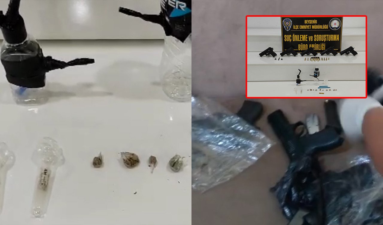 Konya’da nefes kesen operasyon! Evdeki manzara polisleri şok etti  