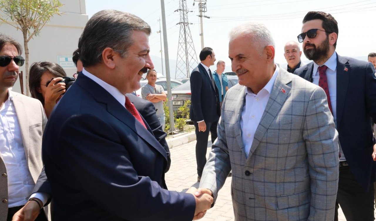  Sağlık Bakanı Koca Binali Yıldırım’ın sağlık durumu hakkında açıklama yaptı