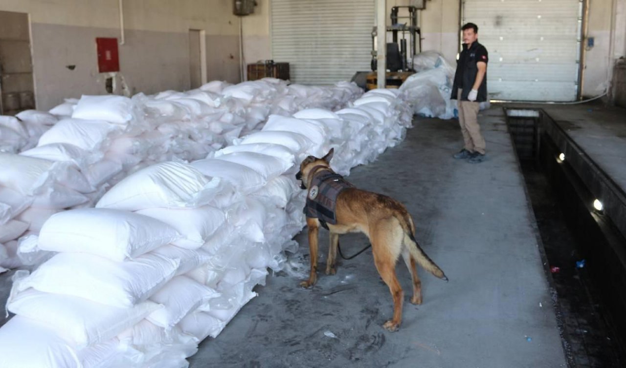 Durudurulan tırda 49 kilo eroin ele geçirildi