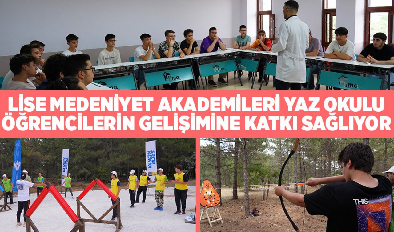 Konya’da anne-babalar çok memnun! Gençler yarınlara hazırlanıyor