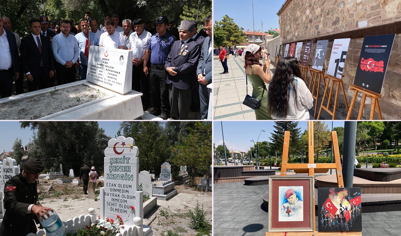 Konya’da 15 Temmuz Demokrasi ve Milli Birlik Günü 