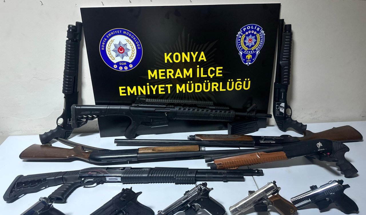 Konya’da düğüne mi gelmişler savaşa mı belli değil! 