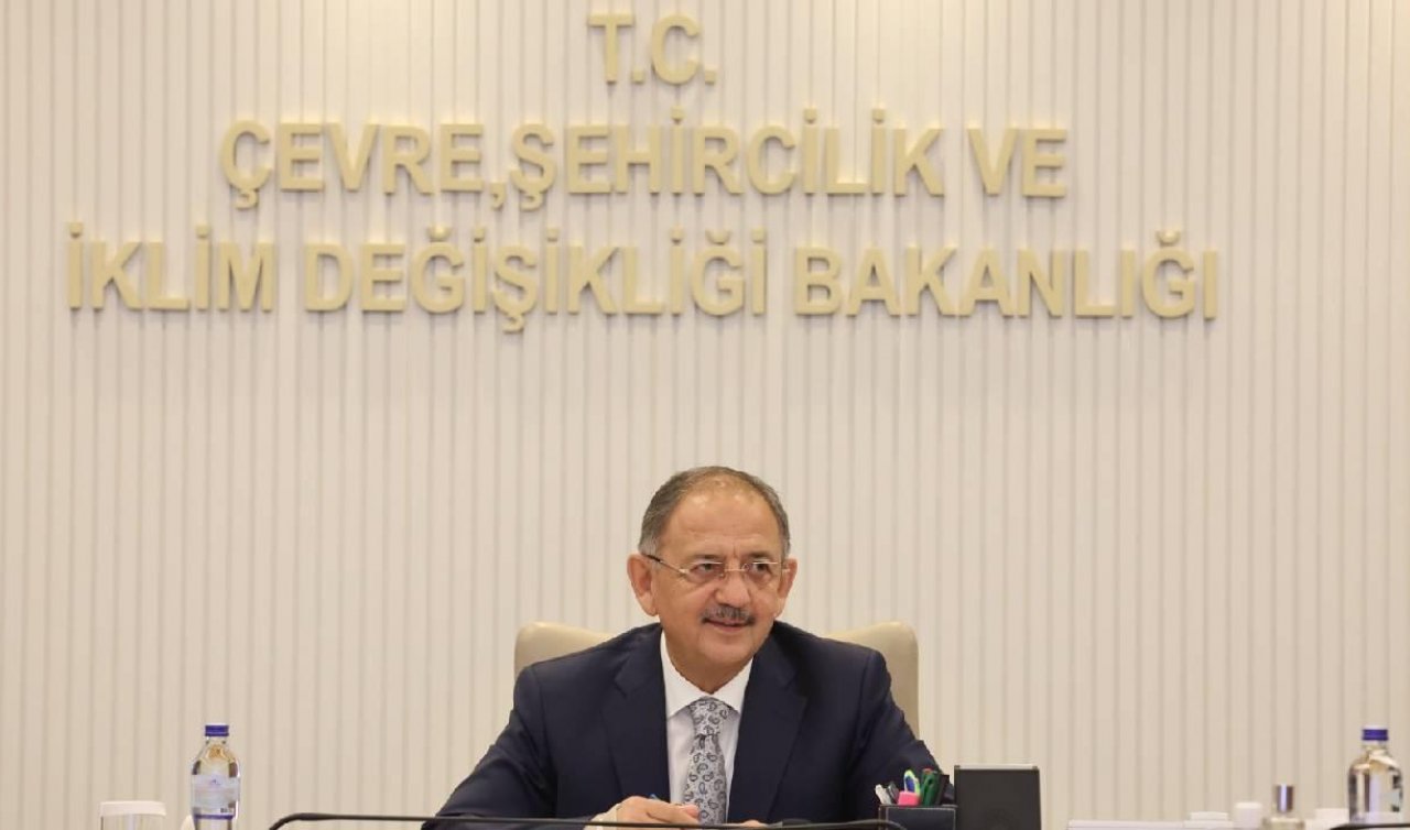 Bakan Özhaseki: Hatay’a 254 bin 195 konut inşa edilecek