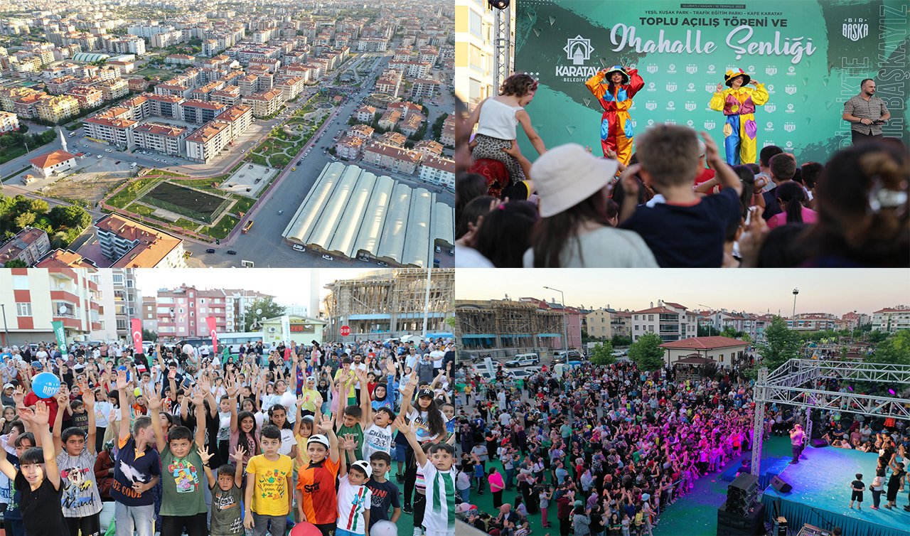 Konya’da 47 milyon liralık açılış!  Şehrin en önemli 3 projesi! 