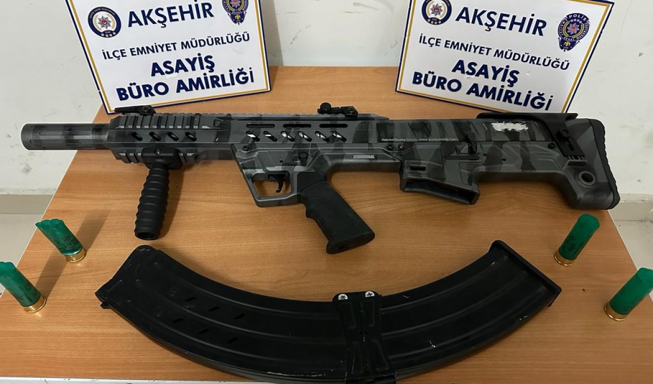 Konya’da alkollü sürücü av tüfeğiyle havaya rastgele ateş açtı! Araçta bulunanlar şaşırttı