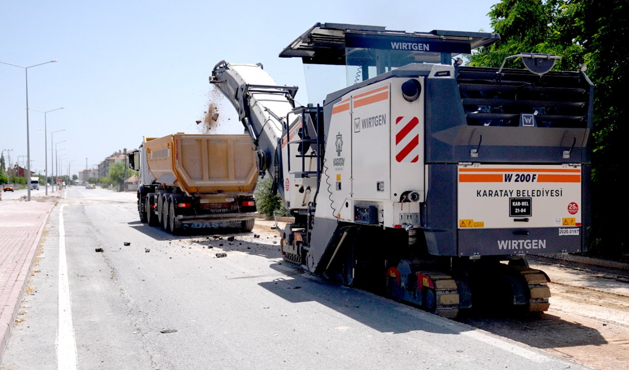 Sürücüler dikkat! Konya’nın bu caddesinde çalışmalar başladı! 