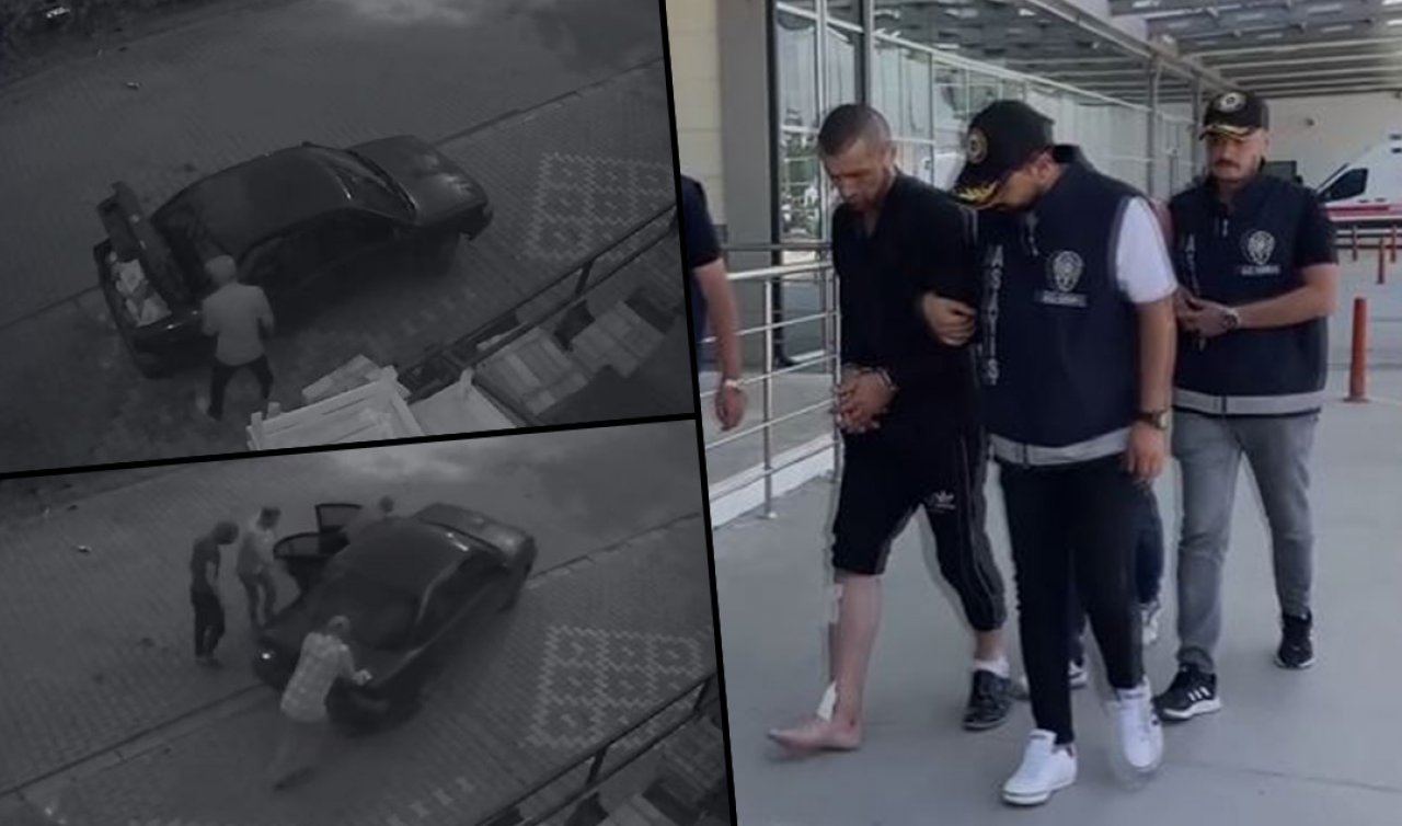 Konya’da komedi filmlerini aratmayacak hırsızlık! O anlar güvenlik kamerasına yansıdı