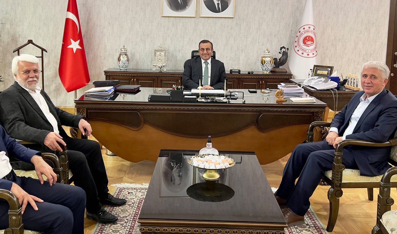 ANMEG Vakfı’ndan Bakan Yardımcısı Tuzcuoğlu’na ziyaret