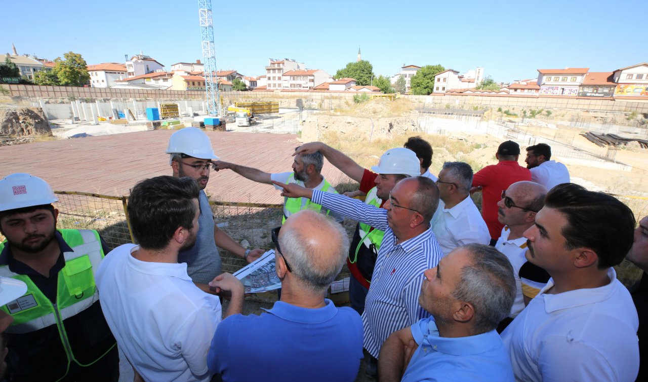Başkan Kavuş Meram’da devam eden yatırımları meclis üyeleriyle birlikte inceledi