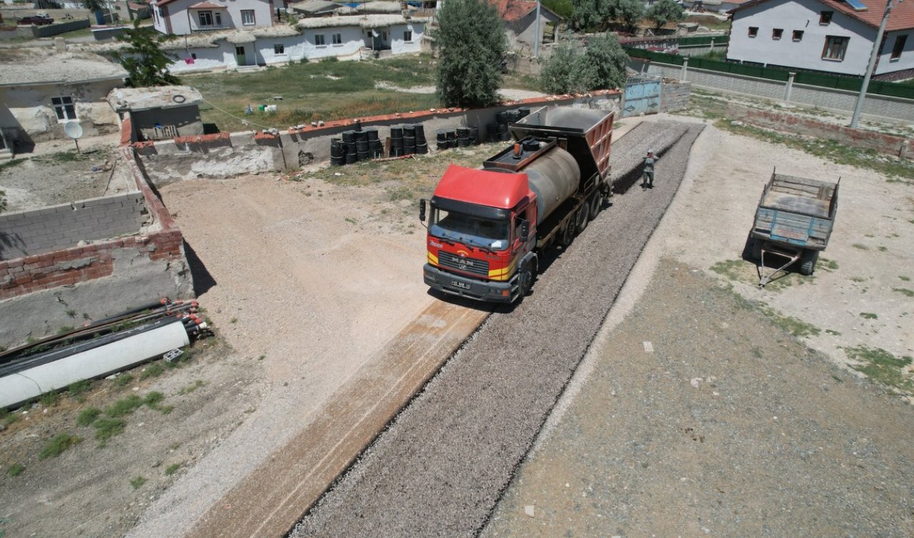 Çumra mahallelerinin yol kalitesi arttırılıyor