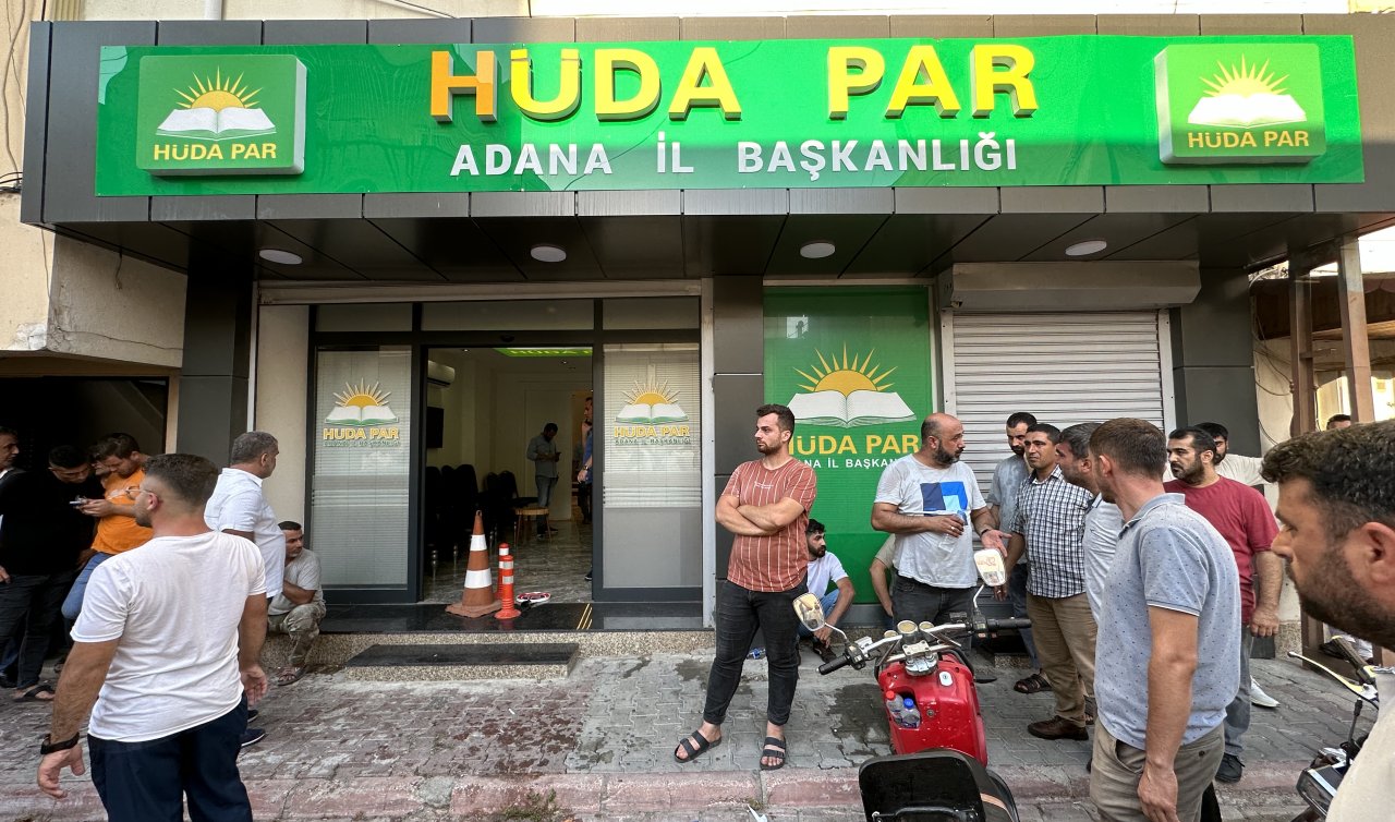 HÜDA PAR Adana İl Başkanlığına saldırı: İl sekreteri öldü