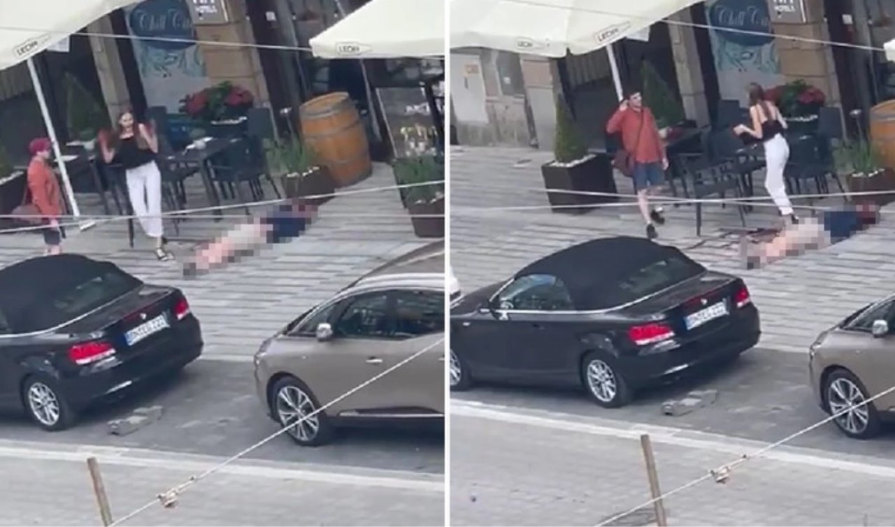 Sokak ortasında eski sevgilisinin nişanlısını infaz edip intihar etti! Genç kızın feryatları sokağa inletti