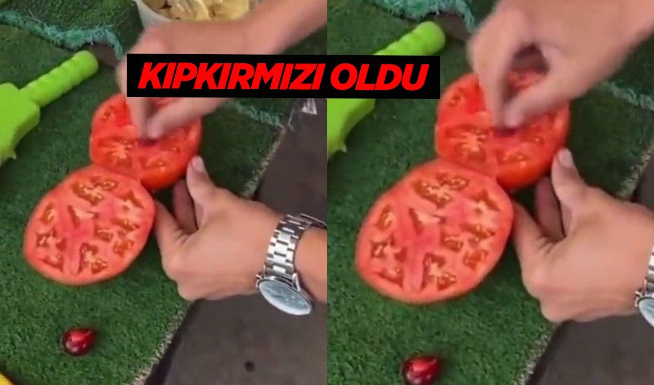  Pazarcı domates hilesini ifşa etti!