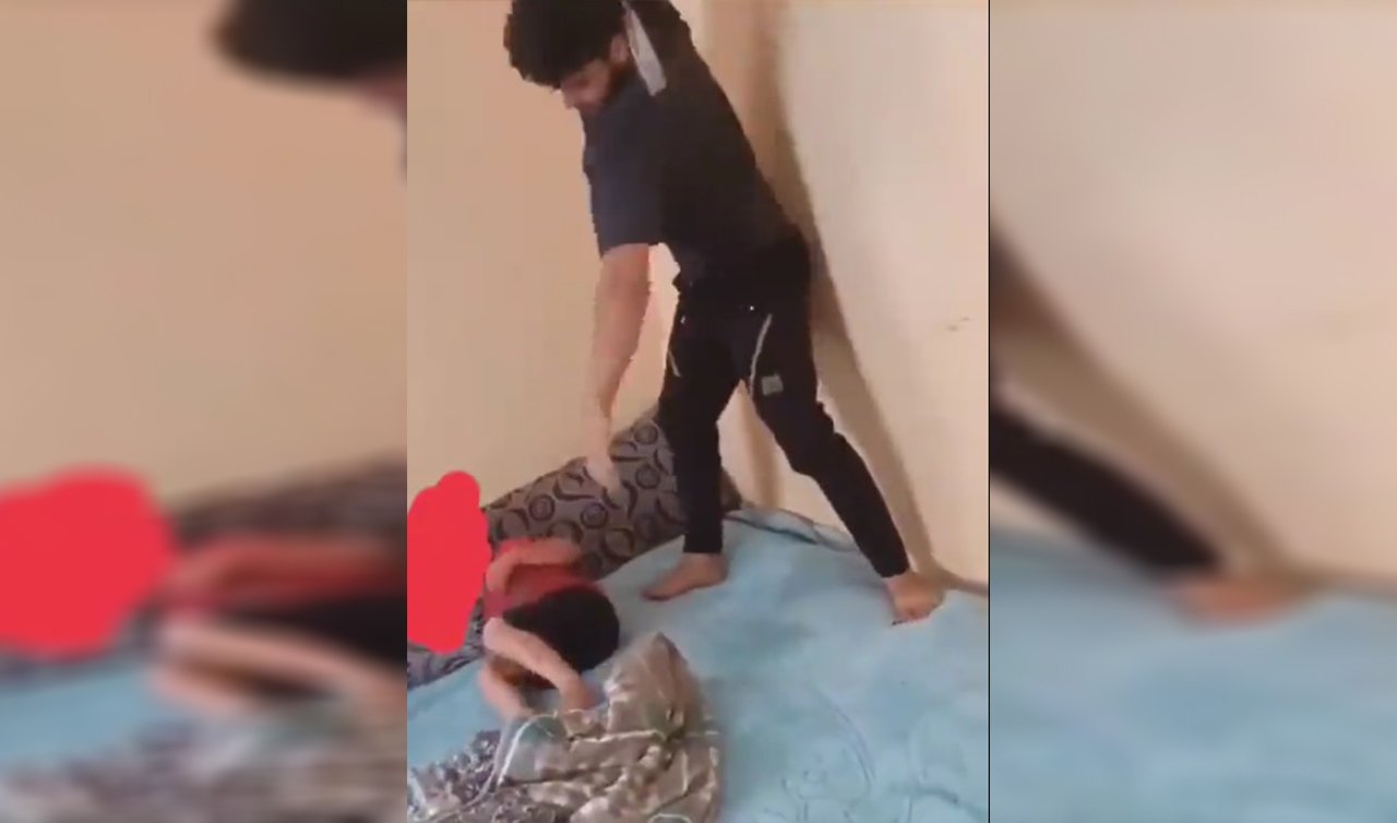 Aile dehşeti! Çocuğuna şiddet uyguladı