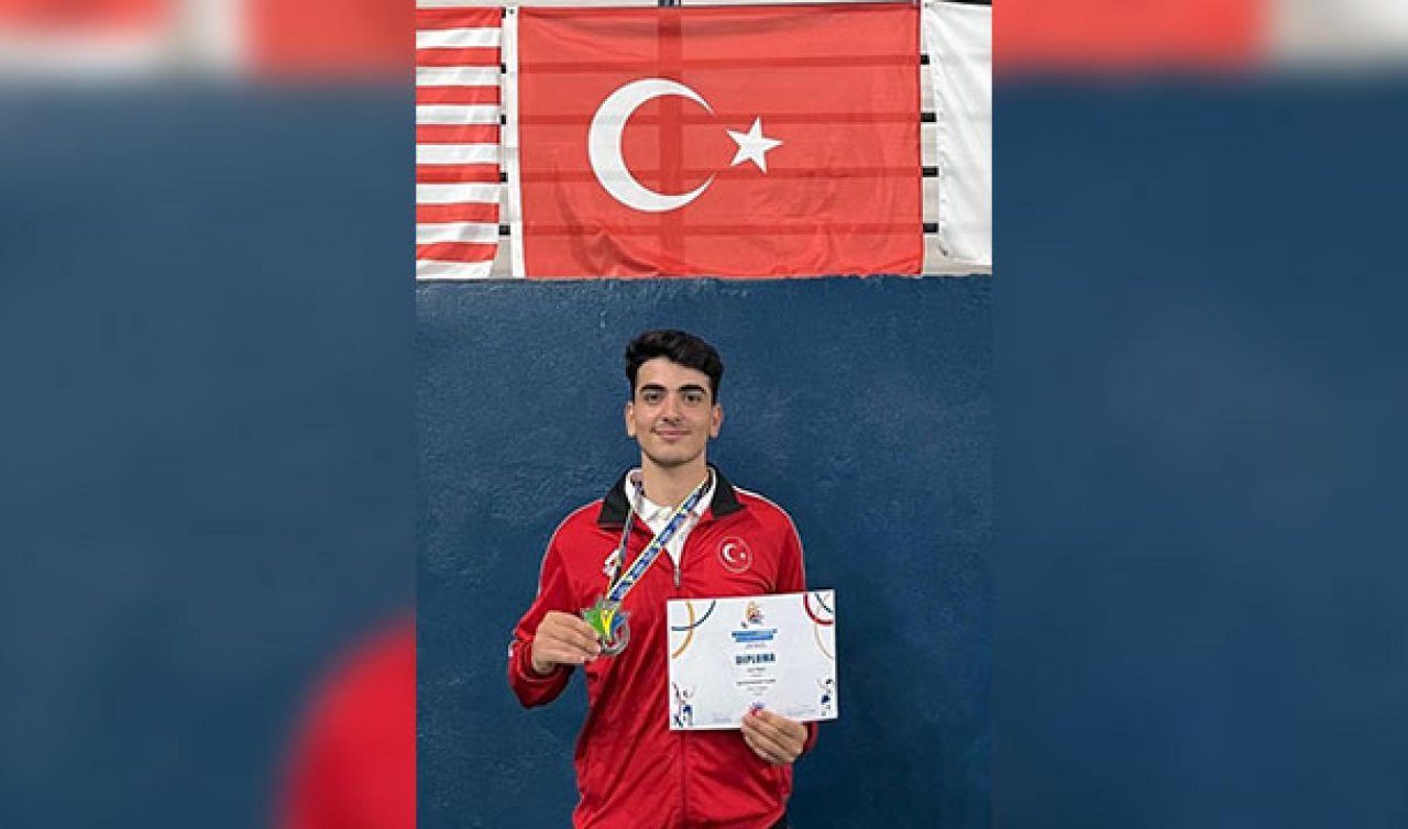 Milli sporcu Furkan Büyükgöze’den tarihi başarı