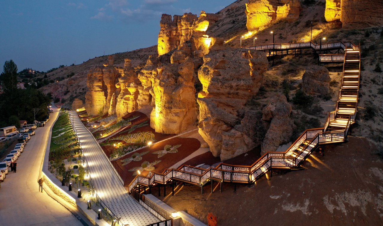 1.5 kilometrelik çap aralığında! Konya’nın yeni turizm rotası efsane güzellikte! 