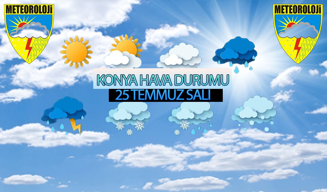 Konya hava durumu! Perşembe günü dikkat!