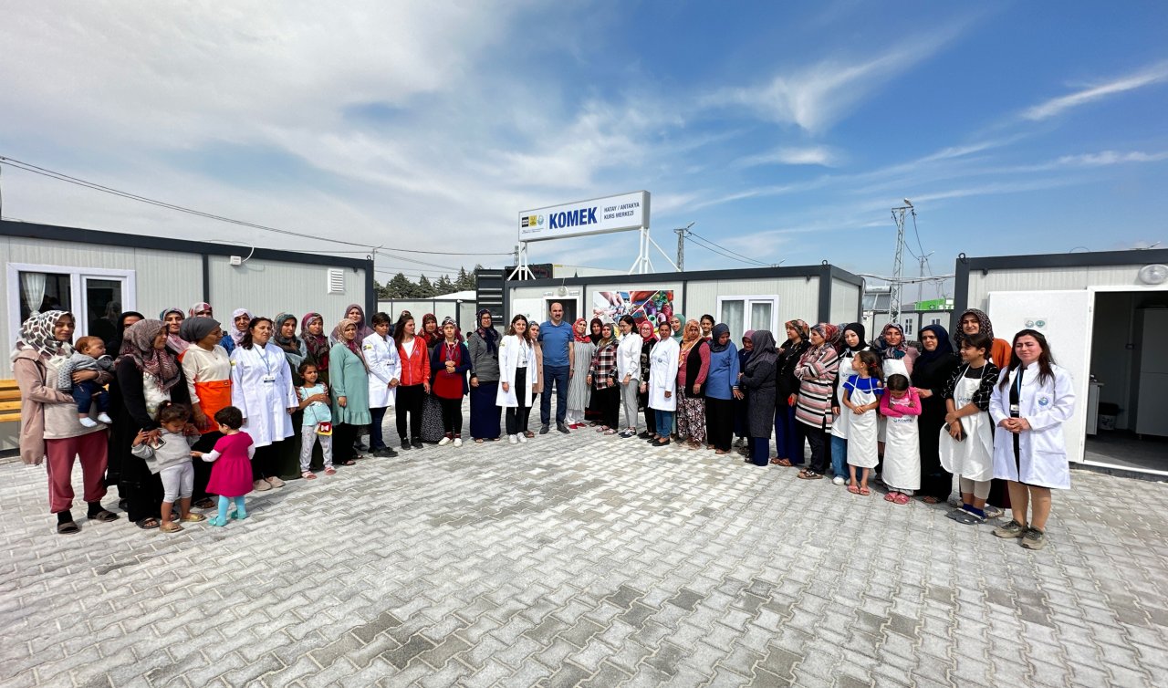 Konya’da ikinci KOMEK kurs merkezi hizmete girdi