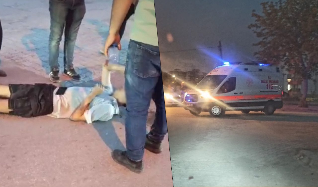 Konya’da sürücü hakimiyetini kaybetti: Motosiklet devrildi! 1 yaralı