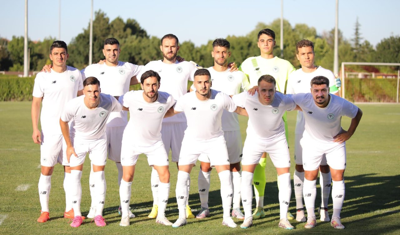 Konyaspor hazırlık maçında Kayserispor’u 4-0 mağlup etti