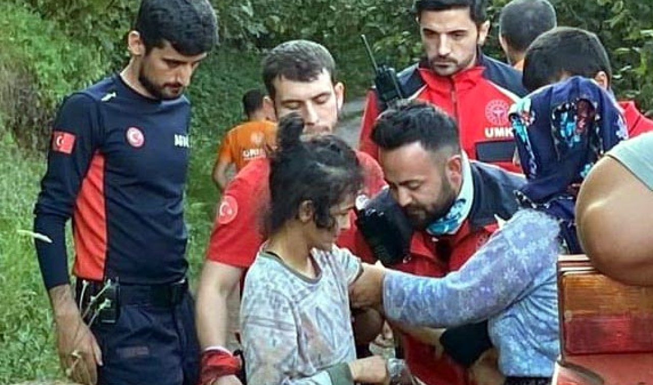 Kayıp zihinsel engelli kadın ormanda bulundu