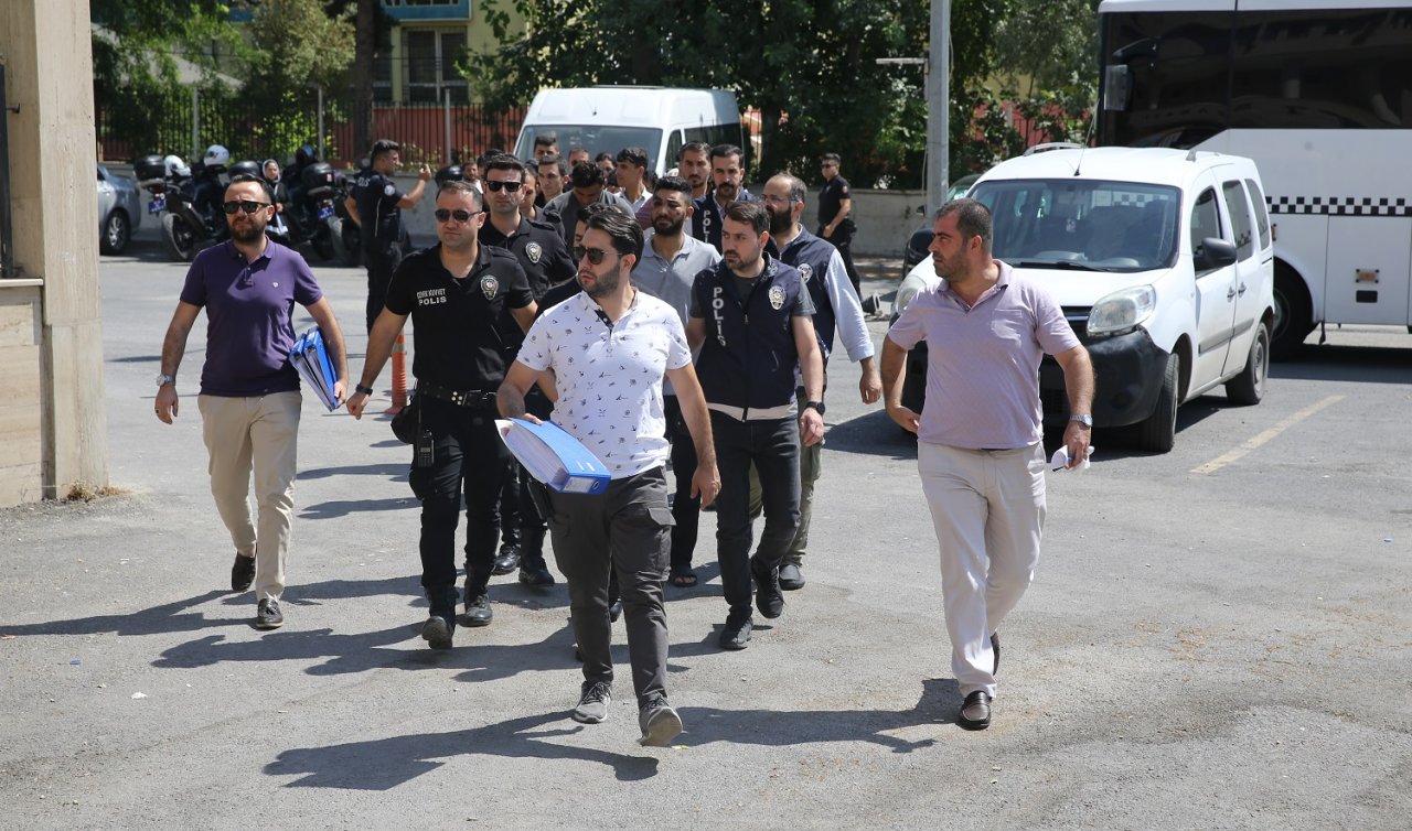 Konya dahil 3 ilde fuhuş ve şantaj operasyonu: 11 zanlı adliyede