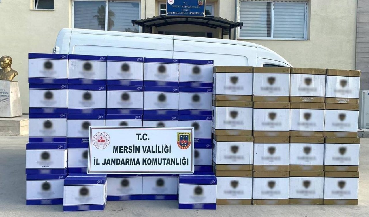2 milyon makaron ele geçirildi