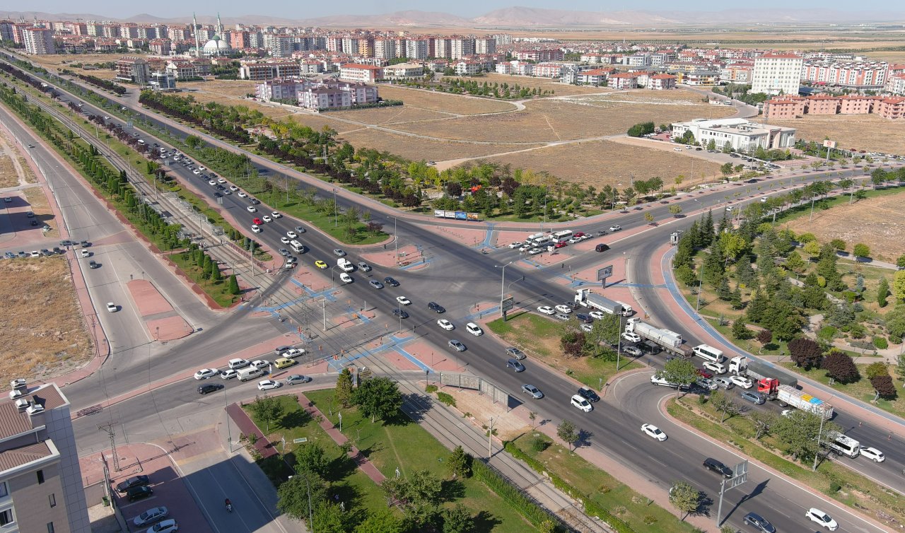 Konya’da daha güvenli trafik akışı sağlanıyor! Köprülü Kavşak yapım çalışmaları başladı